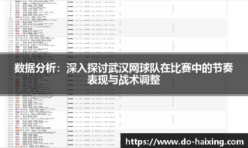 数据分析：深入探讨武汉网球队在比赛中的节奏表现与战术调整